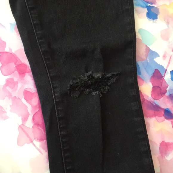 Articles of Society Distressed Black Skinny Jeans - Picture 3 of 8